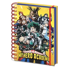 MY HERO ACADEMIA S1 (RADIAL CHARACTER BURST) A5 NOTEBOOK