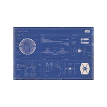 Star Wars: Imperial Fleet Blueprint maxi poszter