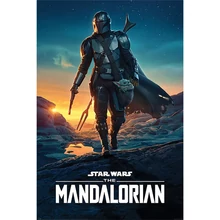 Star Wars THE MADALORIAN (NIGHTFALL) maxi poszter
