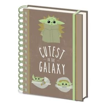 STAR WARS: THE MANDALORIAN (CUTEST IN THE GALAXY) A5 NOTEBOOK