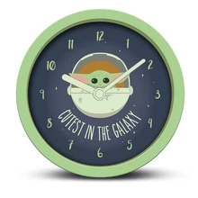 STAR WARS: THE MANDALORIAN (CUTEST IN THE GALAXY) DESK CLOCK