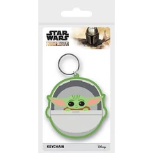 Star Wars: The mandalorian (The child) gumi kulcstartó