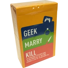 Blank Marry Kill társasjáték Geek kiadás, angol nyelvű