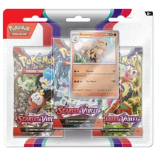 Pokemon: Scarlet &amp;amp; Violet 1 3-Pack Booster Arcanine