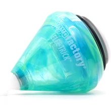 YoyoFactory Elec-tric LED Spintop Peonza- kék/fehér márvány 