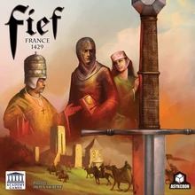 Fief France 1429 angol nyelvű társasjáték