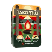 Tábortűz társasjáték | a doboz eleje