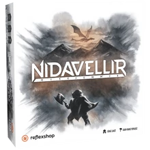 Nidavellir társasjáték (magyar kiadás) dobozborító