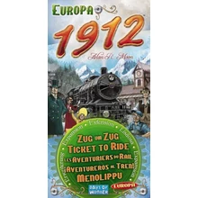 Ticket To Ride Europa 1912 kiegészítő, angol nyelvű