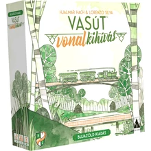 Vasútvonal társasjáték - Bujazöld kiadás