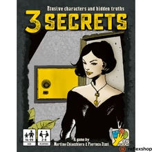 3 Secrets társasjáték, angol nyelvű