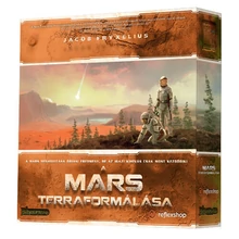 A Mars Terraformálása társasjáték dobozborító