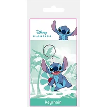 LILO &amp; STITCH (STITCH SMILE) PVC kulcstartó