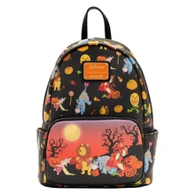 Loungefly Disney: Winnie the Pooh - Halloween Group mini hátizsák