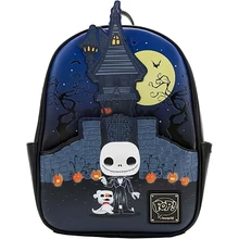 Loungefly POP! - Nightmare before Christmas: Jack Skellington House mini hátizsák