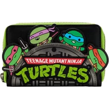 Loungefly Teenage Mutant Ninja Turtles körbe cipzáras pénztárca