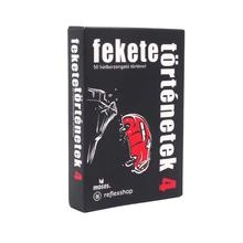 Fekete történetek 4. logisztori rejtvények dobozborító