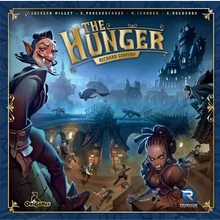The Hunger angol nyelvű társasjáték dobozborító