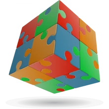 V-Cube 2x2 versenykocka Puzzle