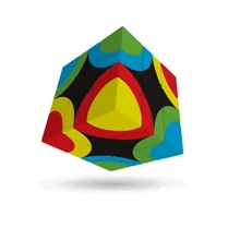 V-Cube 3x3 versenykocka Körök