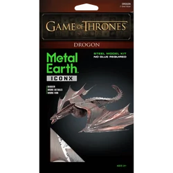 Metal Earth: Iconx Game of Thrones: Drogon