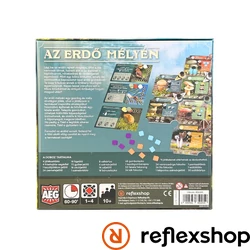 Az erdő mélyén társasjáték - doboz hátulja
