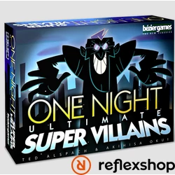 One Night Ultimate: Super Villains kártyajáték, angol nyelvű 