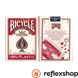 Bicycle Prestige Rider Back 100% plasztik, jumbo index kártya