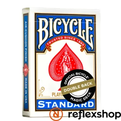 Bicycle Magic Double Back Piros/Kék kártya