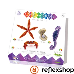 Creagami -3D origami készlet, Tengeri készlet 4 modellel (kicsi)