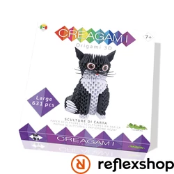 Creagami -3D origami készlet, Cica (nagy)