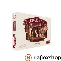 Trepanation társasjáték, angol nyelvű