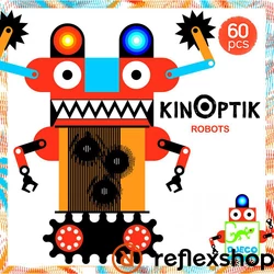 Djeco Kinoptik robotok kirakó