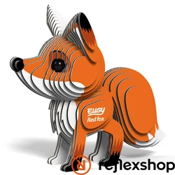 EUGY Róka 3D puzzle