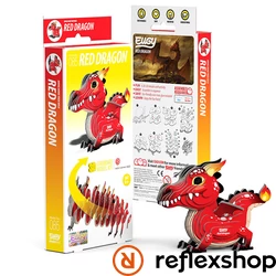 Eugy Vörös Sárkány 3D puzzle