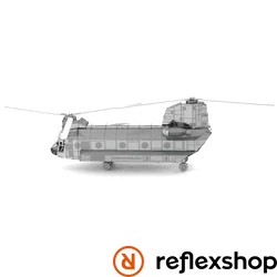 Metal Earth Boeing CH-47 Chinook helikopter - lézervágott acél makettező szett