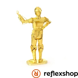 Metal Earth C-3PO arany