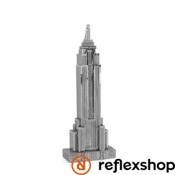 Metal Earth ICONX Empire State Building - nagyméretű lézervágott acél makettező szett