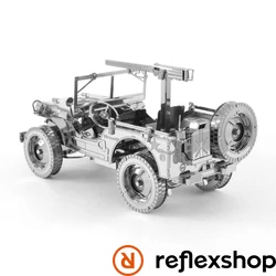 Metal Earth ICONX Willys Overland terepjáró - nagyméretű lézervágott acél makettező szett