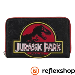 Loungefly Universal: Jurassic Park logo pénztárca
