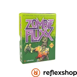 Zombie Fluxx társasjáték doboz