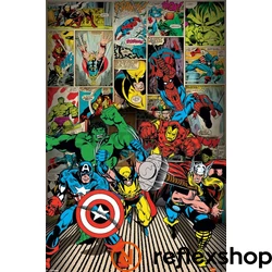 Marvel Comics: Here come the heroes maxi poszter