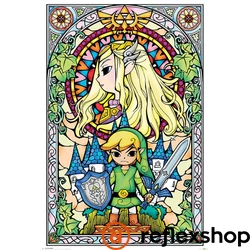 The Legend of Zelda (STAINED GLASS) maxi poszter