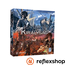 Egy szép új királyság társasjáték dobozborító