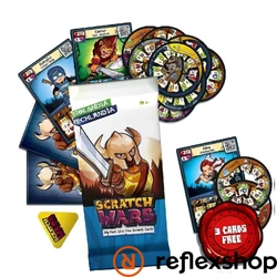 Scratch Wars - Booster bigpack 15 db-os kártyacsomag tartalom