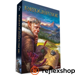 Kartográfusok társasjáték dobozborító