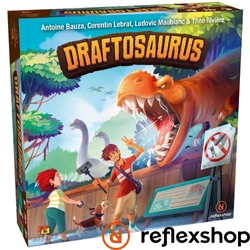 Draftosaurus társasjáték dobozborító