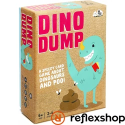 Dino Dump Mini társasjáték, angol