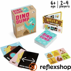 Dino Dump Mini társasjáték, angol