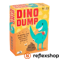 Dino Dump társasjáték, angol nyelvű